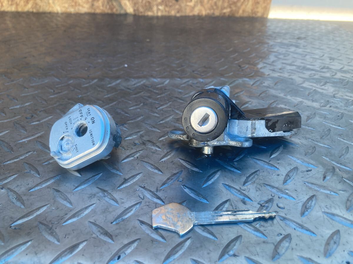 60648■ ホンダ トゥデイ AF61 (1109番台〜) 純正 メインキー キーシャッター コピーキー拍卖