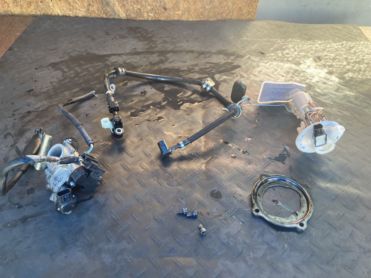 60733■ ヤマハ GEAR ギア UA08J (019番台~) 実動 インジェクター スロットルボディ ガソリンポンプ 燃料 センサー拍卖