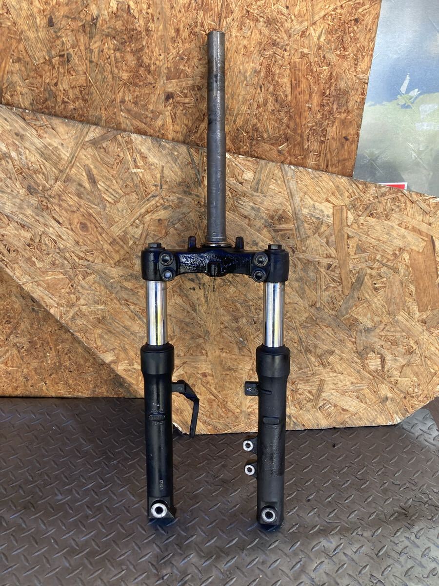 60886■ ホンダ スペーシー100 JF13 (120番台〜) フロントフォーク ステム 三又拍卖