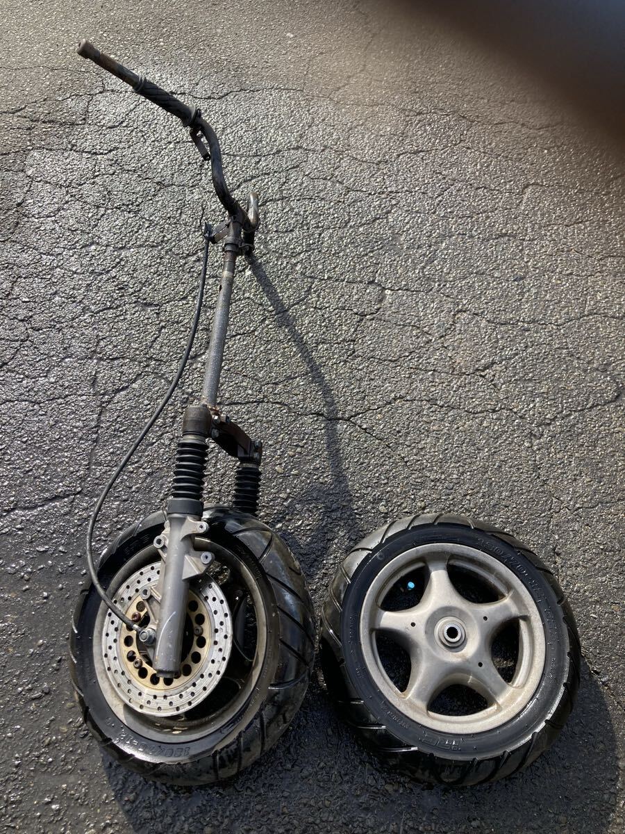 60995■ ヤマハ マジェスティ125 LPRSE2710 (9A16〜) 足回り フロントフォーク ホイールセット ハンドル 三又拍卖