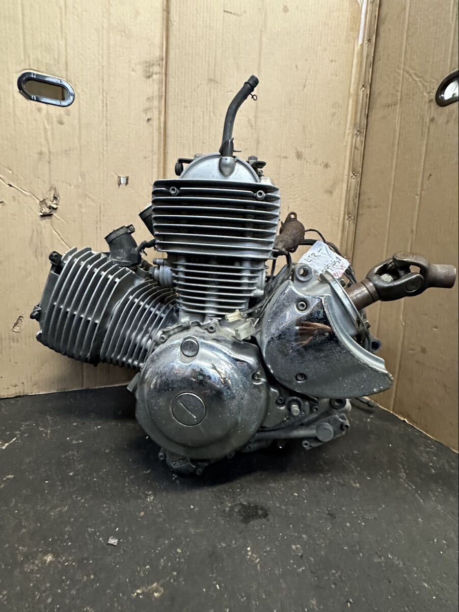 60932■ ヤマハ ドラッグスター400 4TR (095番台〜) 実動 吹き上がりOK エンジン 《26M-0384〜》拍卖