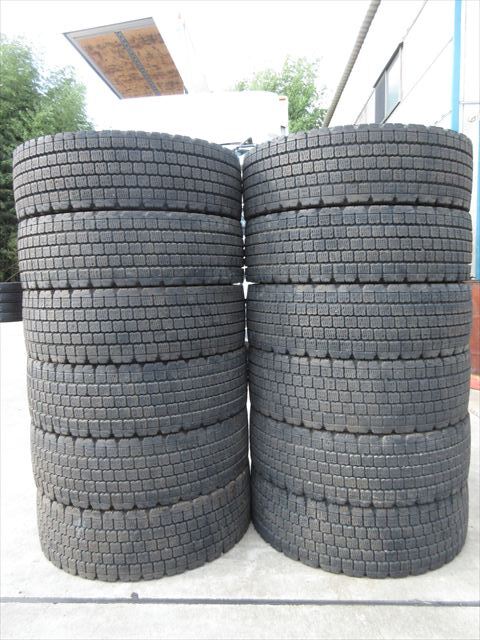 送料無料 スタッドレス 245/70R19.5 BS W910 12本セット 4軸低床拍卖