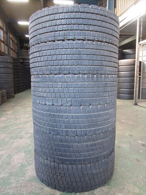 送料無料 スタッドレス 265/70R19.5 BS W910 6本セット 8トン車 増トン車拍卖