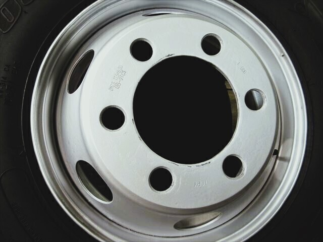 送料無料 新品未使用 スタッドレス 225/90R17.5 BS W999 17.5×6.00 再塗装 6本 フォワード レンジャー ファイター等拍卖