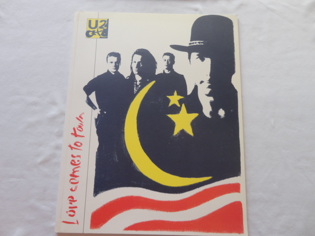 『U2ツアーパンフレット LOVE COMES TO TOWN TOUR』 平成元年拍卖