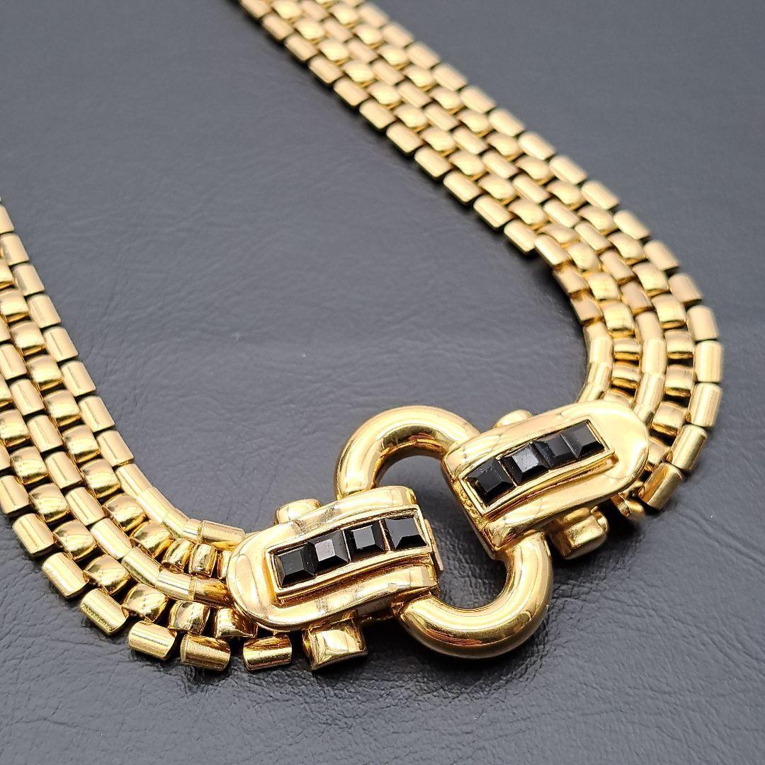 GIVENCHY ジバンシー ネックレス ゴールド 希少デザイン Y2K 刻印有 ゴージャス ジバンシィ 拍卖