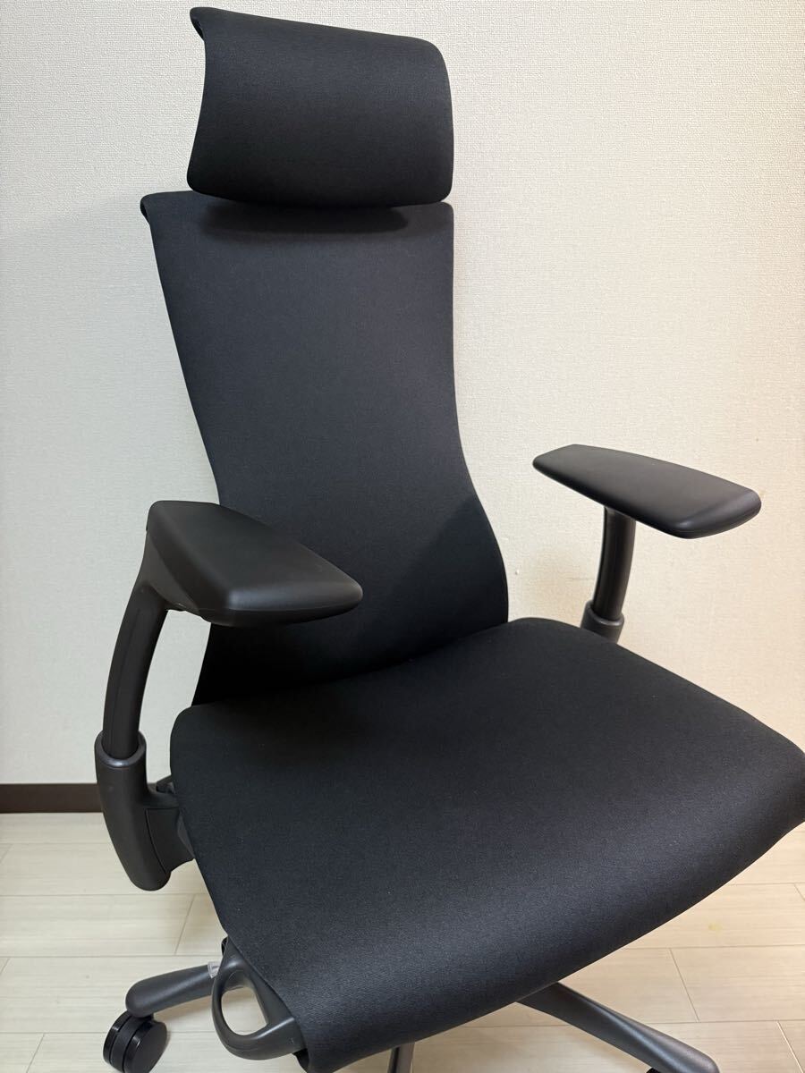 超美品 ハーマンミラー エンボディチェア +Atlas ヘッドレスト拍卖