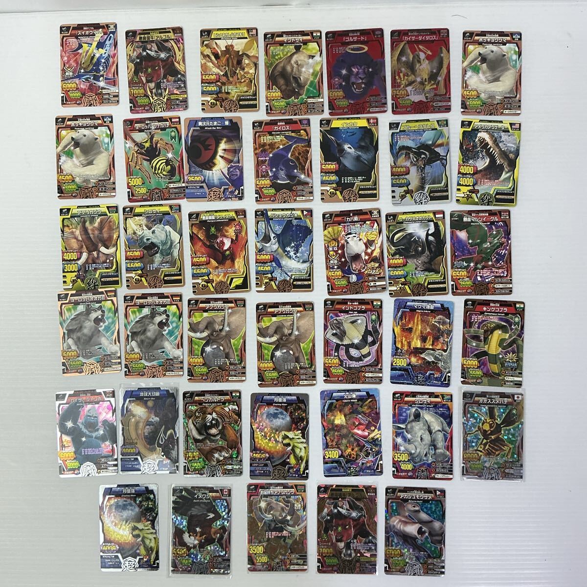百獣大戦 グレートアニマルカイザーゴッド トレカ 40枚 セット トレーディングカード キラ拍卖