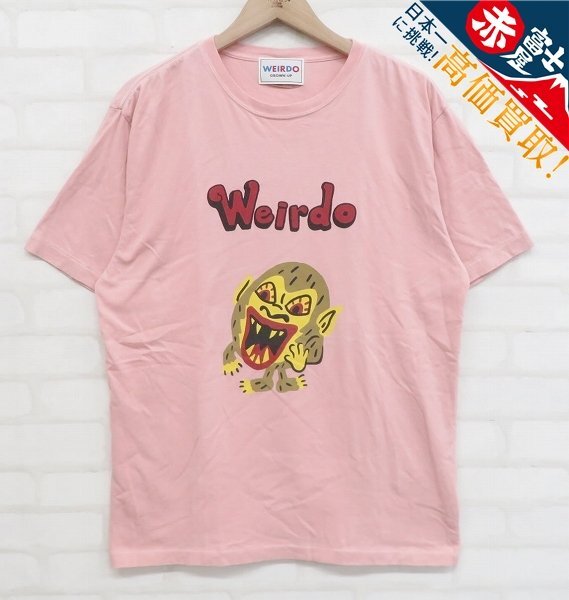 9T5868【クリックポスト対応】WEIRDO WGLIES BOOGIE 半袖Tシャツ ウィアード拍卖