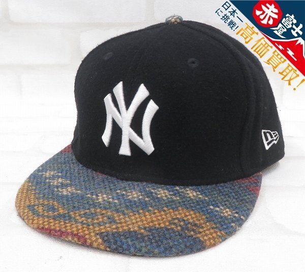 1H8400/NEW ERA MLB ヤンキース ネイティブ柄 6パネルスナップバックベースボールキャップ ニューエラ拍卖