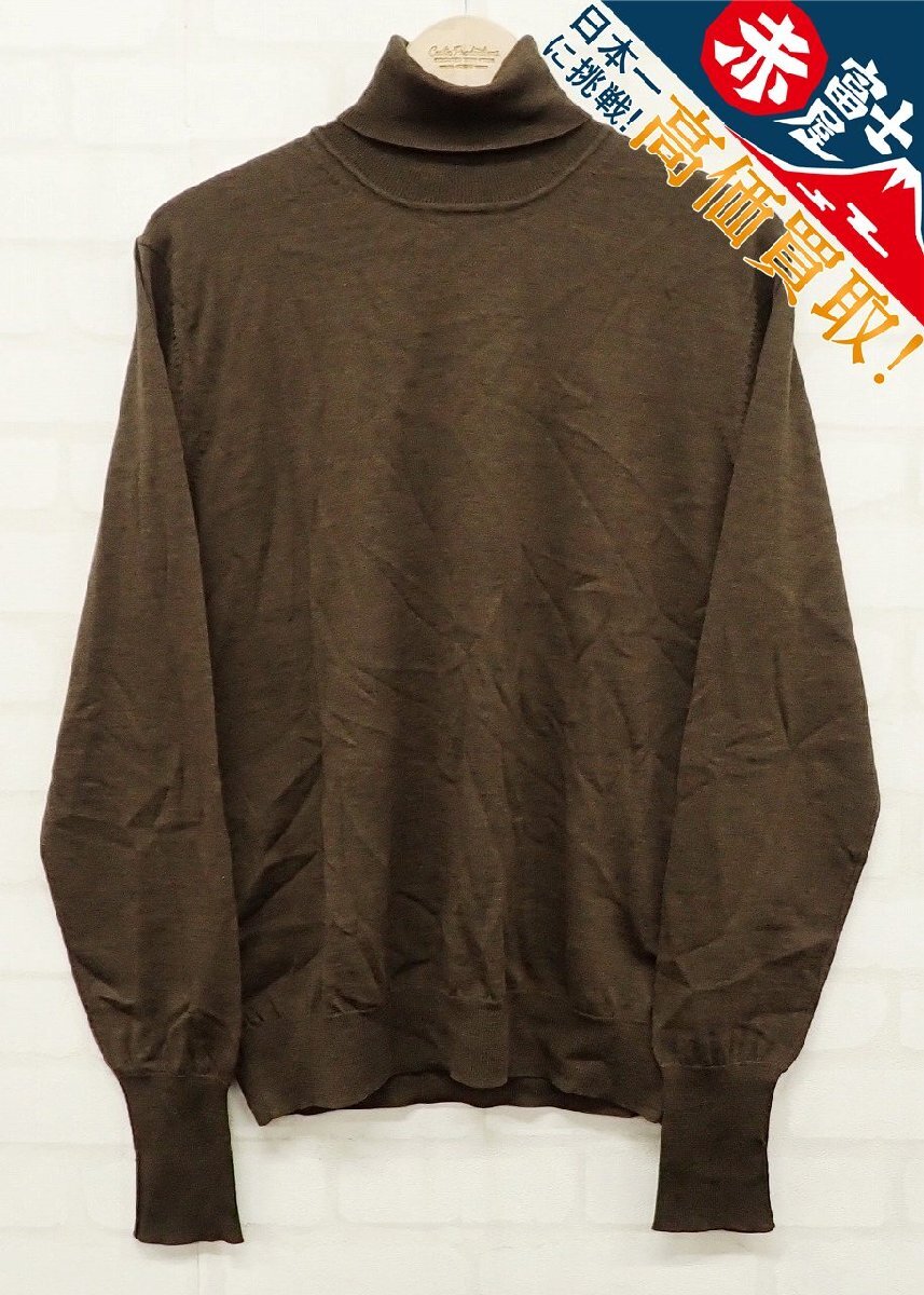 9T5661/TOMORROWLAND タートルネックウールセーター トゥモローランド ニット拍卖