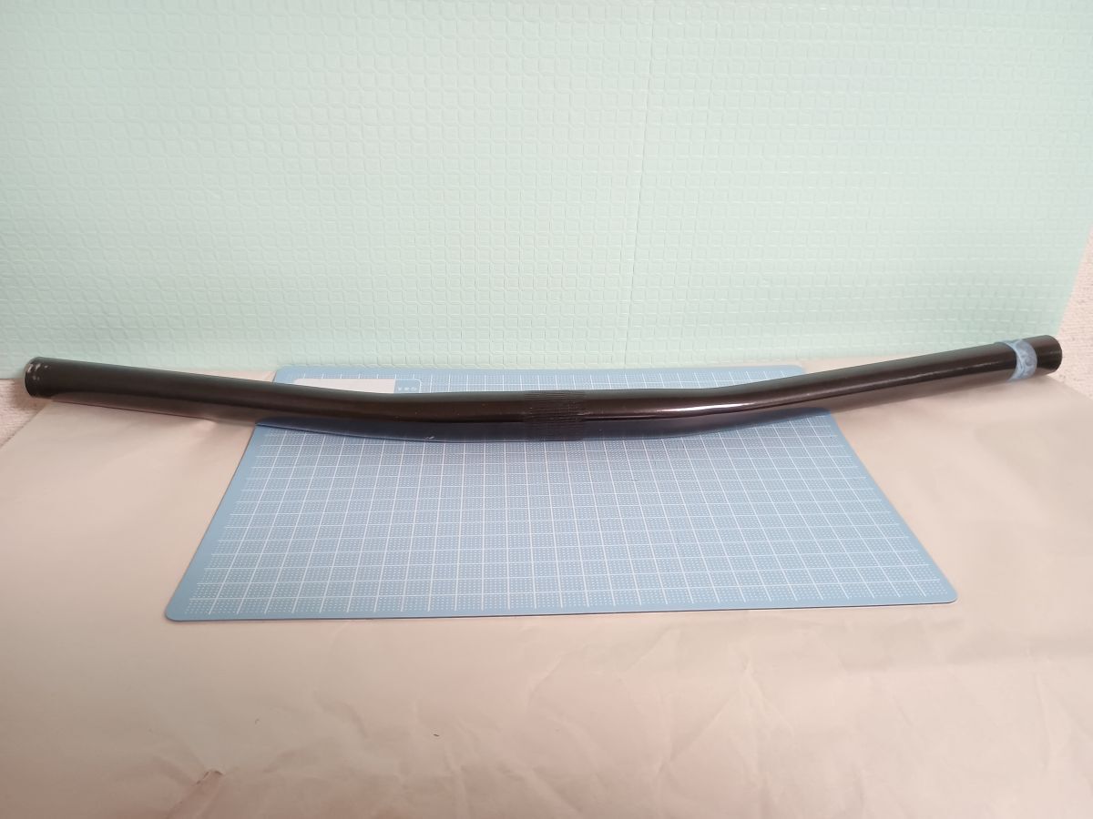 ジャンク ※カット途中 25.4mm HL アルミ フラットバー バックスイープ15度拍卖