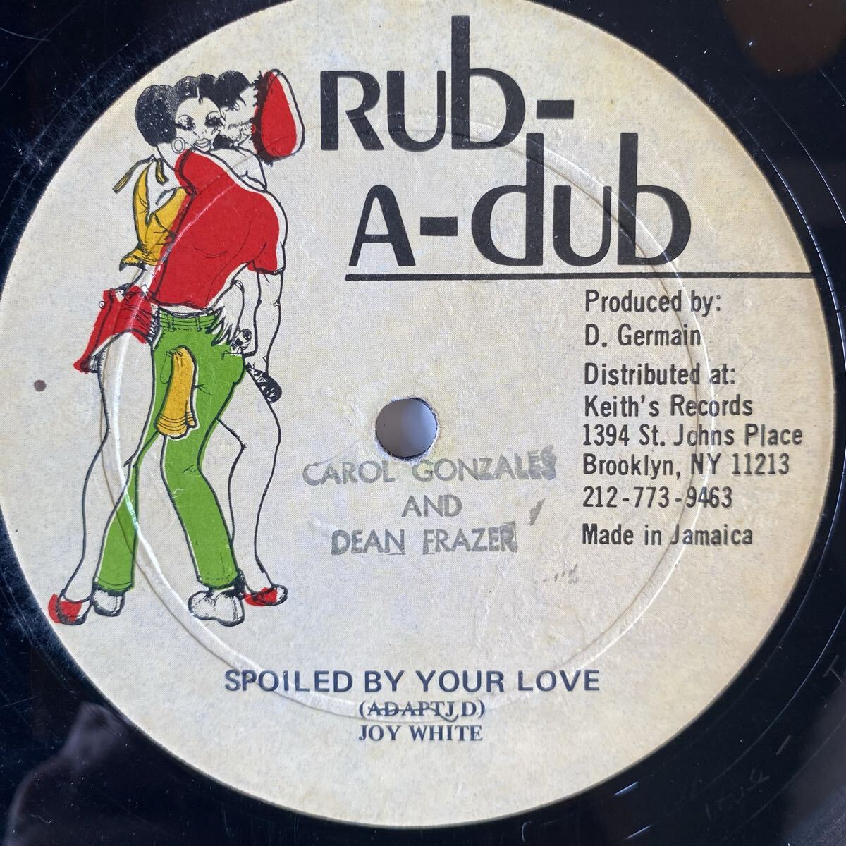 CAROL GONZALES AND DEAN FRAZER SPOILED BY YOUR LOVE拍卖