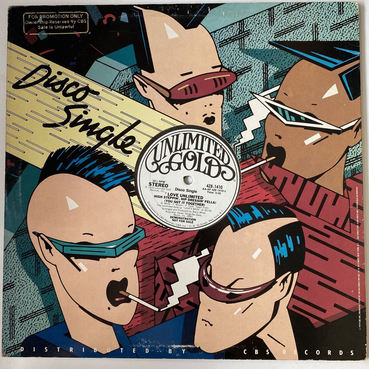 Love Unlimited High Steppin', Hip Dressin' Fella You Got It Together Barry White DEMONSTRATION NOT FOR SALE 拍卖