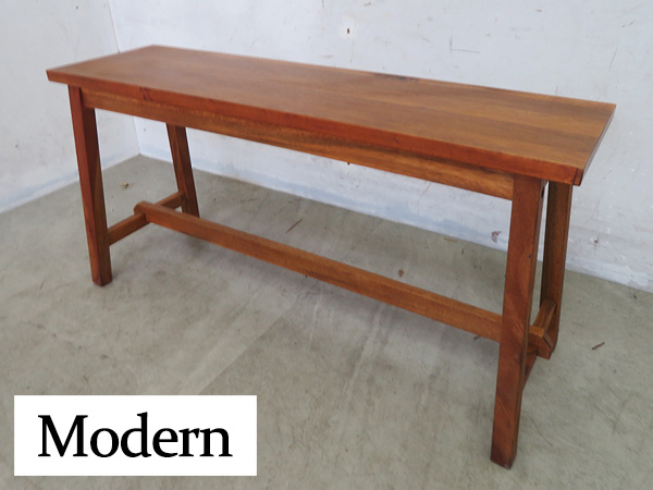 ■P542■展示品■マホガニー材■Jard/ジャルド■ダイニングベンチ■オーガニック■モダンデザイン■ナチュラルモダン■拍卖