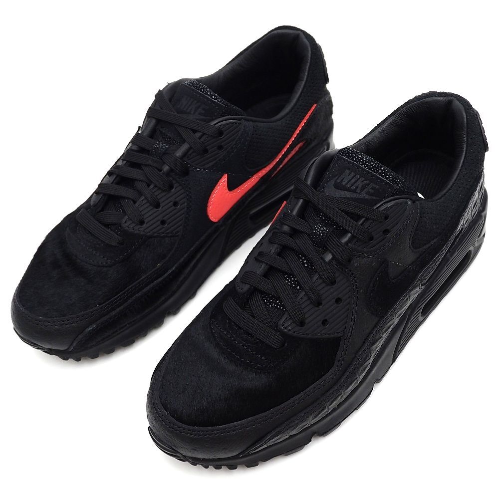 H06271 超美品 NIKE/AIR MAX90 QS INFRARED BLEND スニーカー 【サイズ:US7.5(25.5cm)】 ブラック エアマックス ナイキ メンズ拍卖