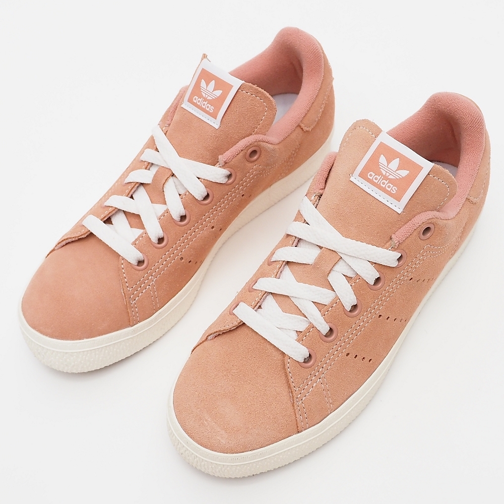H06491 未使用品 adidas/STAN SMITH CS W スエードレザー スニーカー 【サイズ:US6(23cm)】 ピンク スタンスミス アディダス レディース拍卖