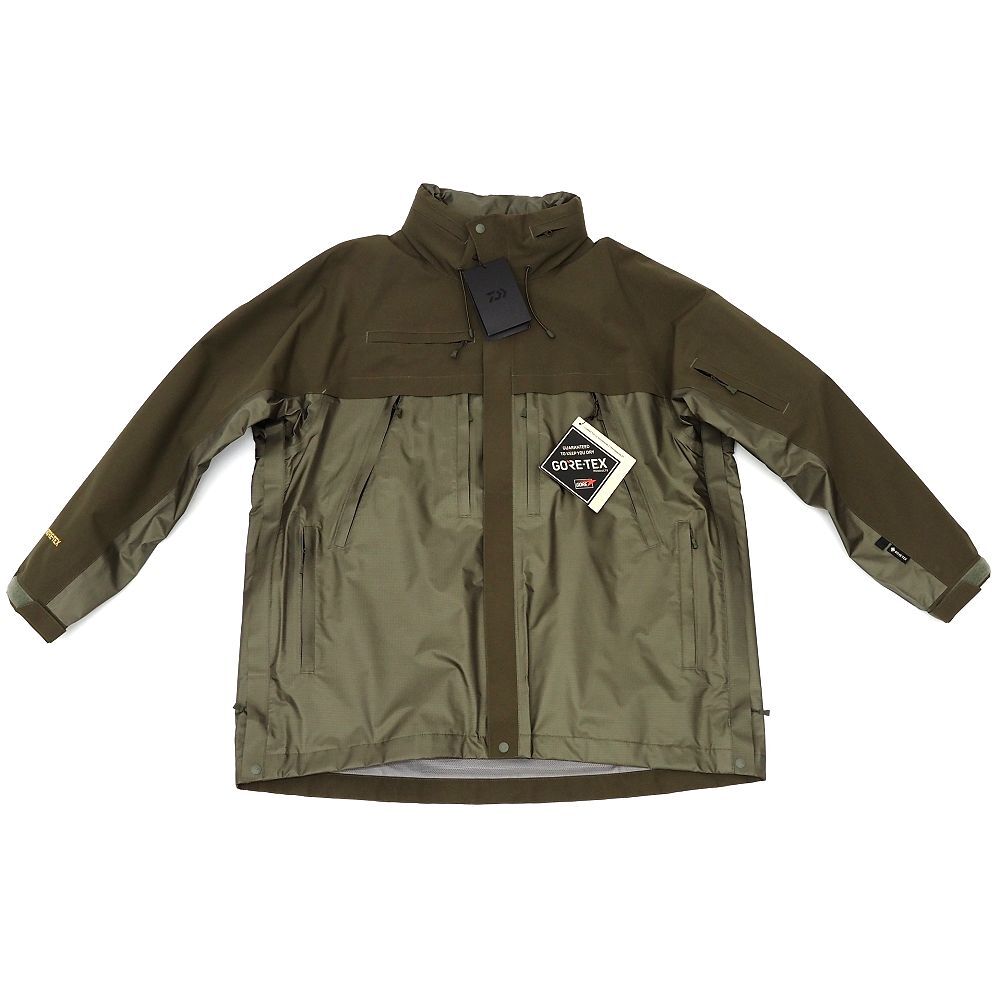 E06379 新品 DAIWA PIER39 GORE-TEX TECH TACTICAL JACKET ゴアテックス ジャケット【サイズ:M】オリーブ 定価148500円 BJ-10024W メンズ拍卖