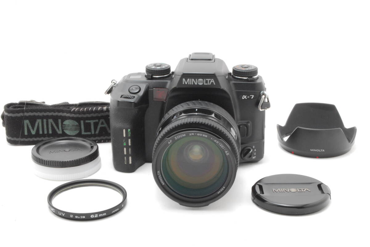 動作良好 ミノルタ Minolta α-7 フィルムカメラ ボディ AF 24-85mm F3.5-4.5 ズームレンズ Sony ソニー αマウント拍卖