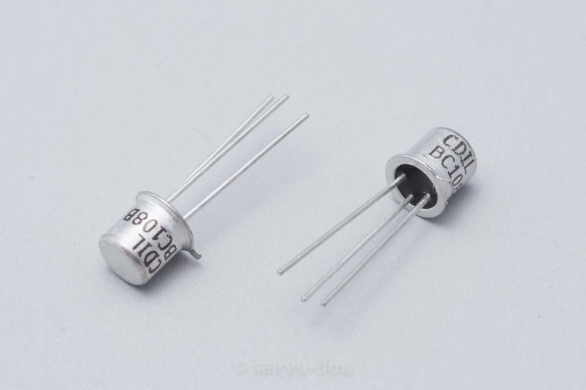 BC108B NPNシリコン・トランジスタ CDIL社製 新品2個セットA拍卖