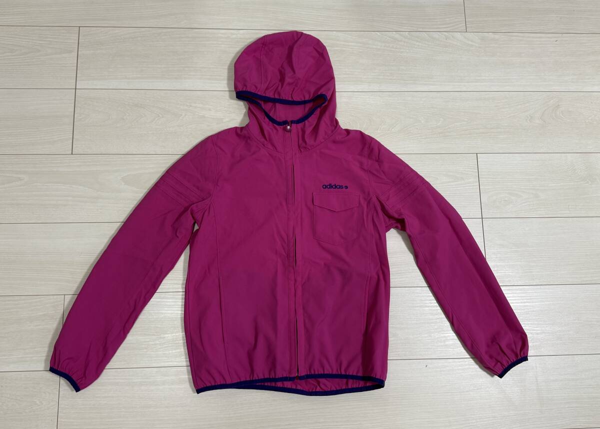 ★adidas NEO アディダス ネオ レディース ストレッチ フード ジップジャケット Mサイズ★拍卖