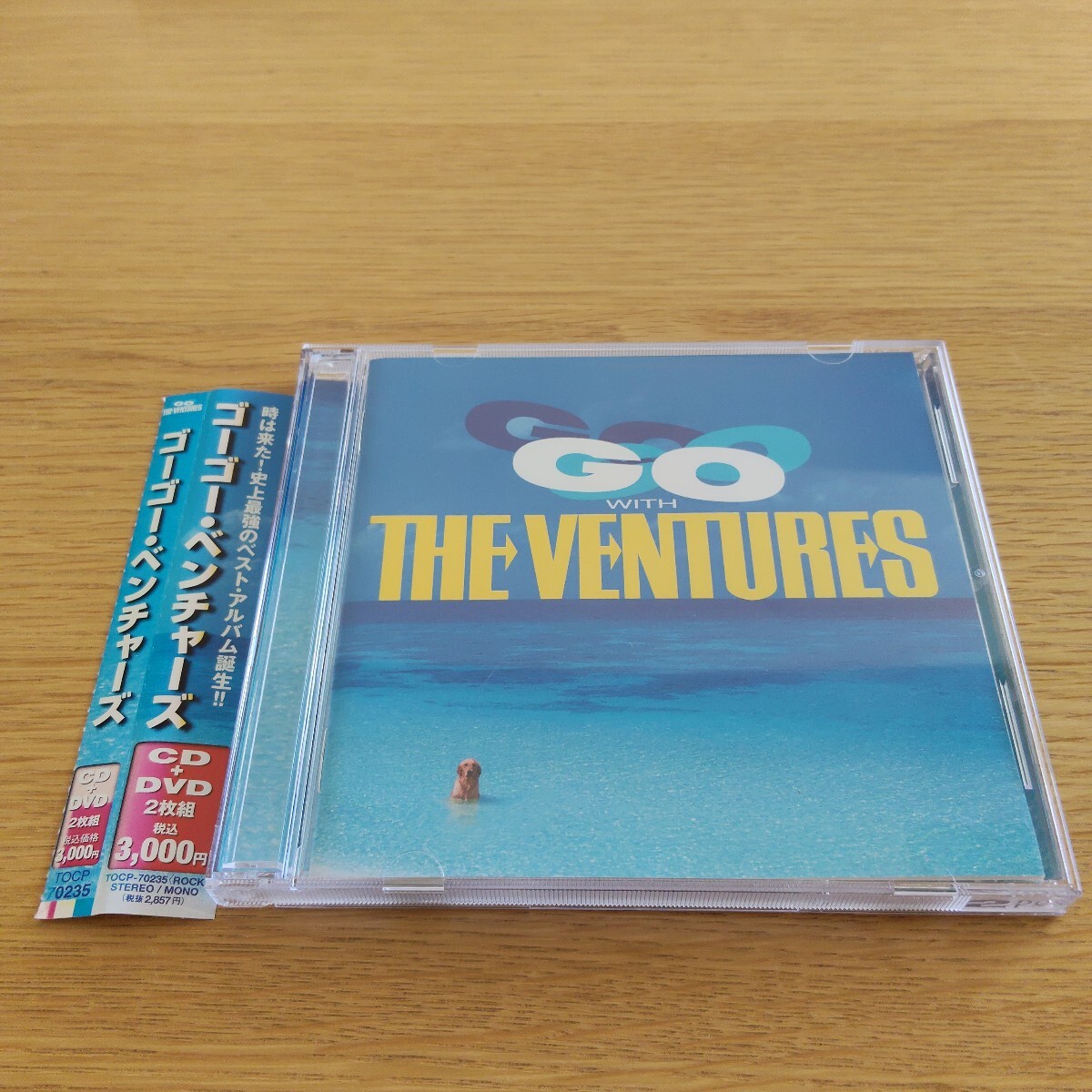 ベンチャーズ ゴーゴー・ベンチャーズ CD+DVD Ventures拍卖