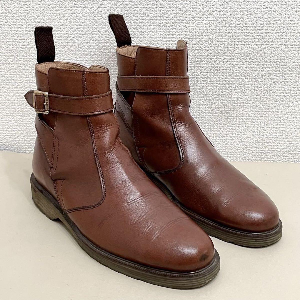 【定番◎】CEDAR CREST セダークレスト ジョッパーブーツ US6.5 24.5cm相当 ブラウン カジュアル メンズ 革靴拍卖