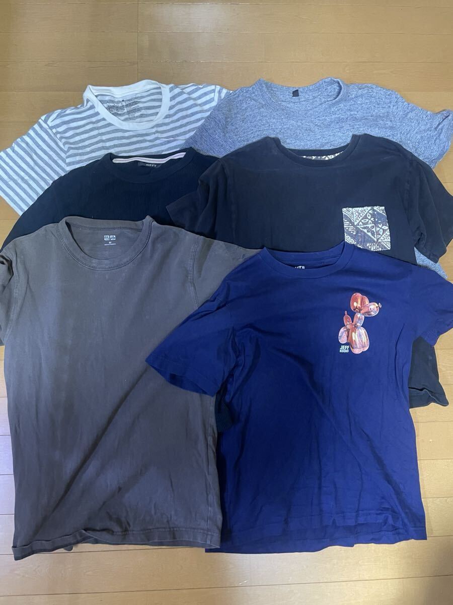 Tシャツ 半袖 Mサイズ 6着セット 古着拍卖