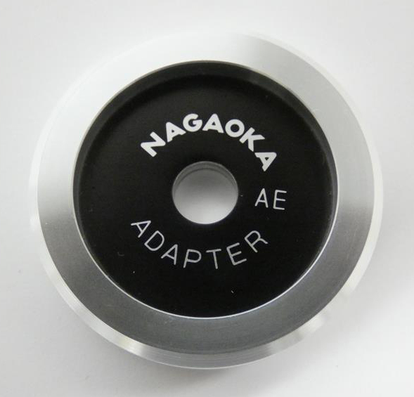 ■NAGAOKA ナガオカ AE ADAPTER AD-650 EPレコードアダプター アルミ削り出し 18g拍卖