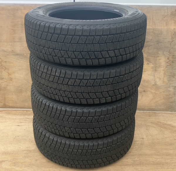 #【SH】BRIDGESTONE BLIZZAK DM-V3 225/65R17 2019年 4本 ③ ブリヂストン ブリザック 札幌市南区 引取歓迎拍卖