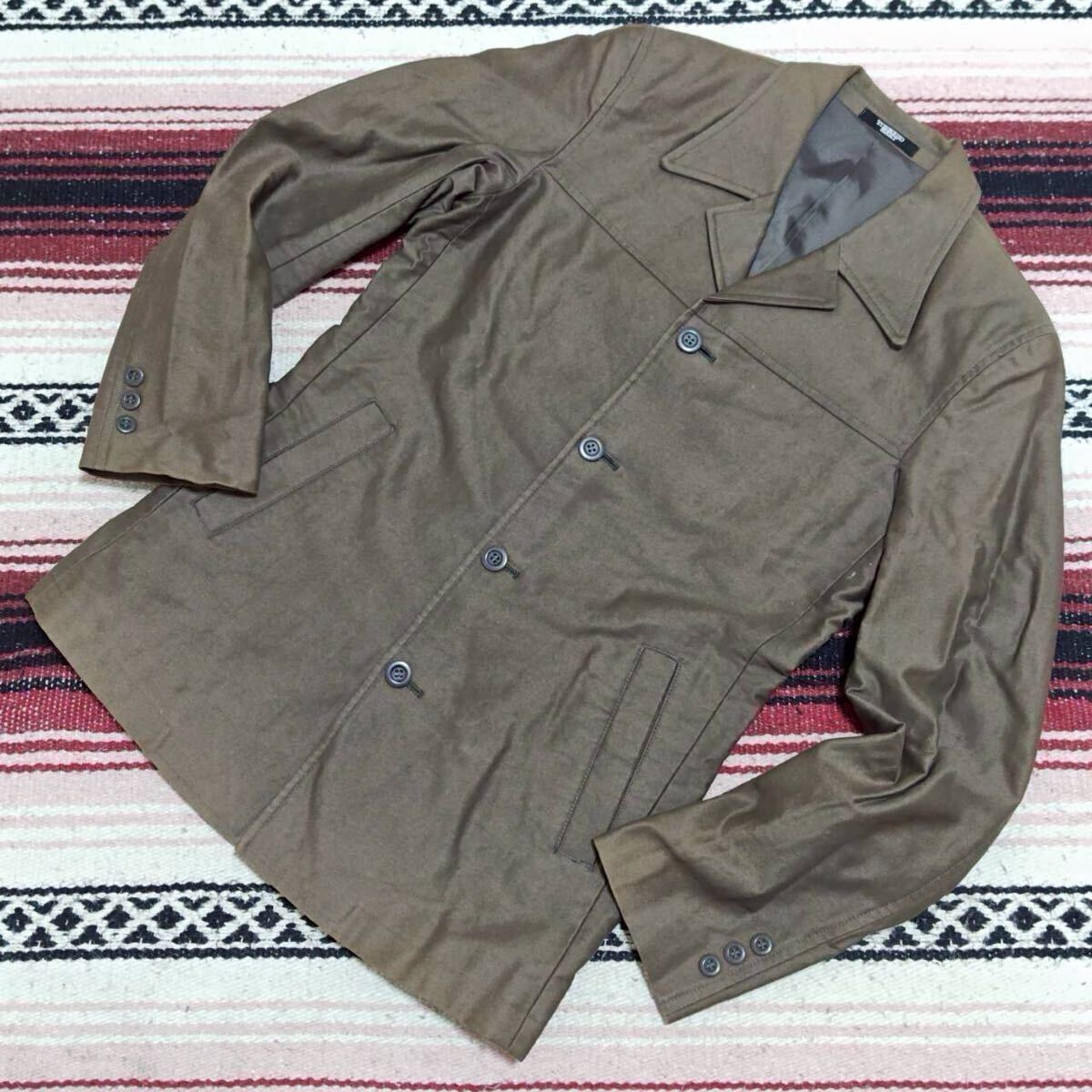 キレイめな印象◎【TORNADO MART】トルネードマート カジュアルジャケット カバーオール 大人コーデ 清潔感 アウター ブラウン M /Y36273ji拍卖