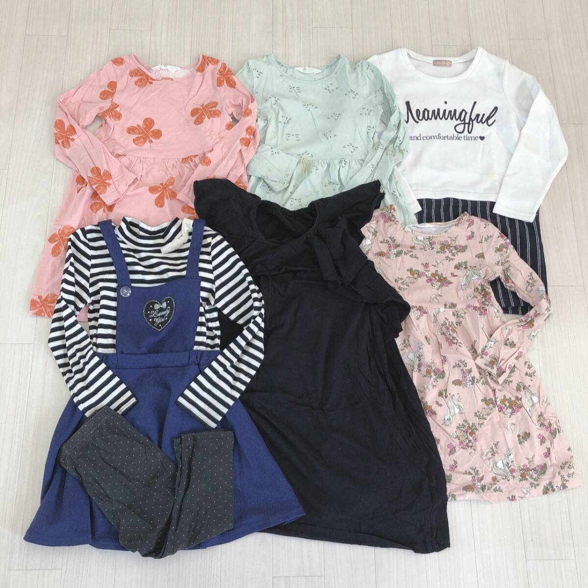 Y2310 キッズ 子供服 サイズ130 7着 まとめ売り 拍卖