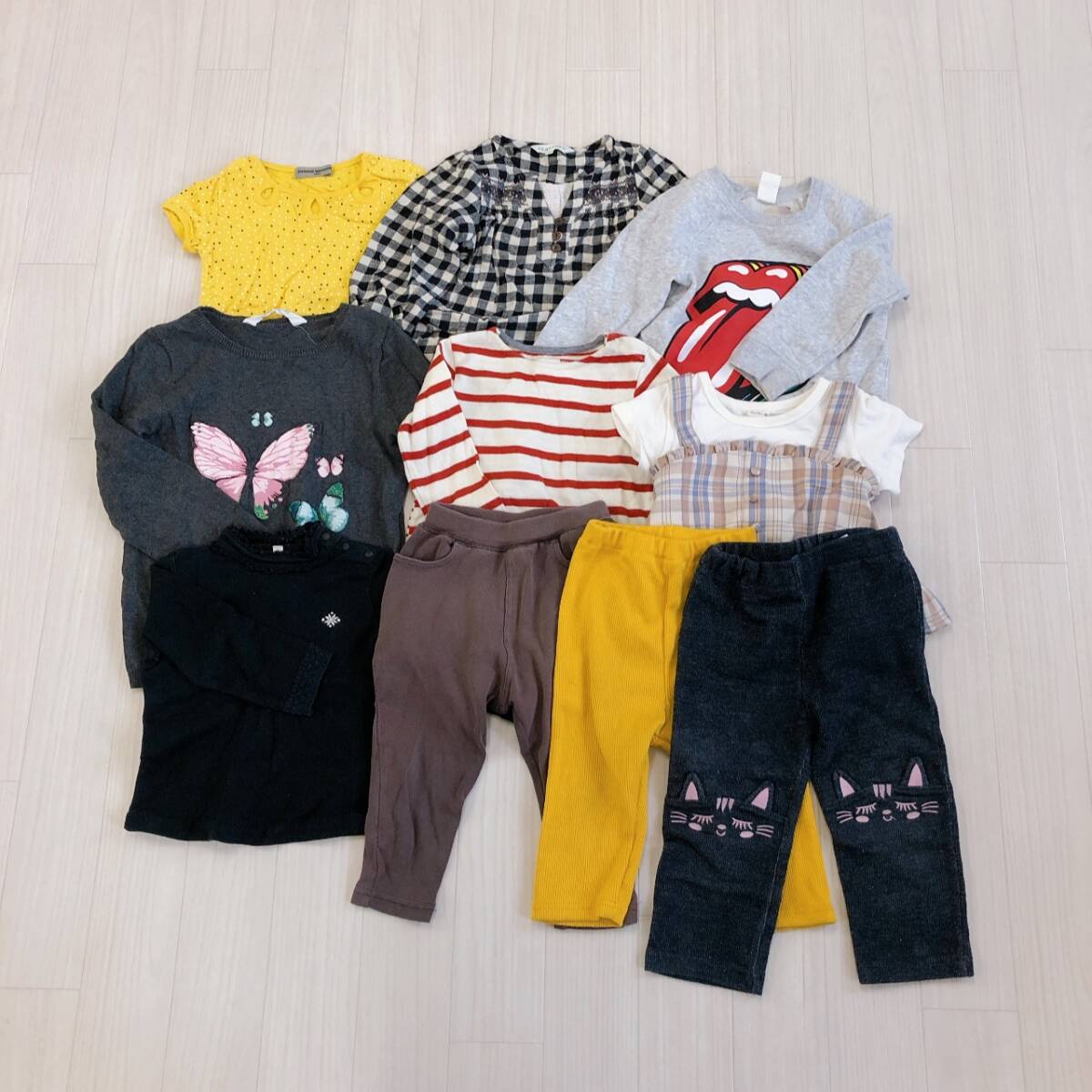 Y2324 キッズ 子供服 サイズ90 10着 まとめ売り 拍卖