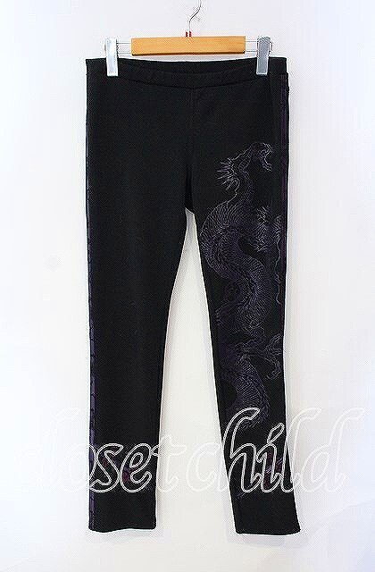 Qutie Frash / プリントレギンス ブラック O-25-08-28-055-QU-PA-OW-OS拍卖