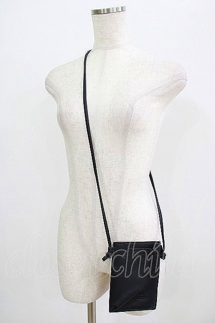 Candy Stripper / スマホショルダーバッグ ブラック H-25-09-01-065-PU-BG-KB-ZH拍卖