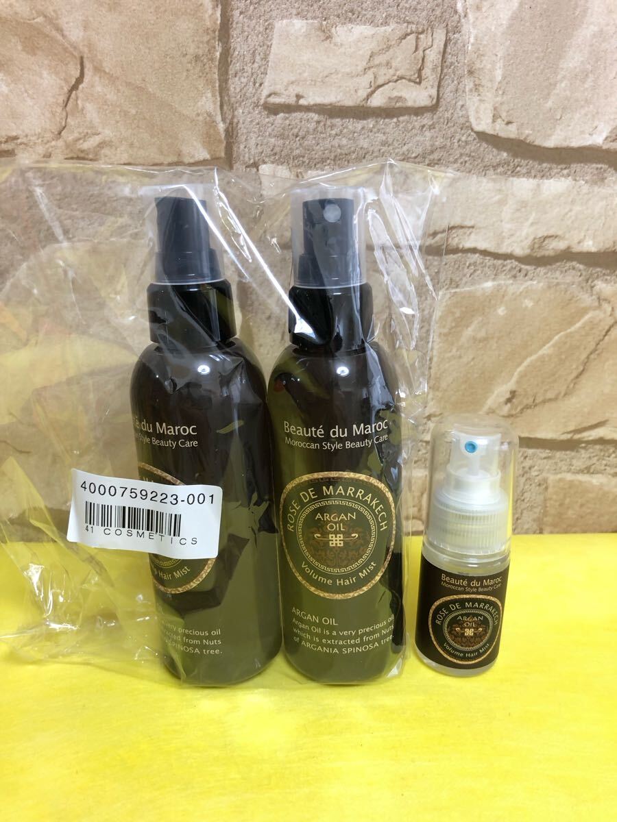 新品未使用未開封★ ローズ・ド・マラケシュ 髪にハリ・ツヤを与え ふんわりヘア演出! ボリューム ヘアミスト 2本増量セット拍卖