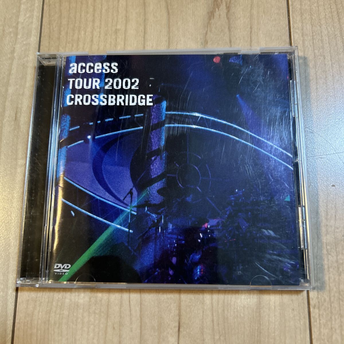 【盤面良好・ブックレット良好】access「TOUR 2002 “CROSSBRIDGE” LIVE at TOKYO INTERNATIONAL FORUM」DVD拍卖