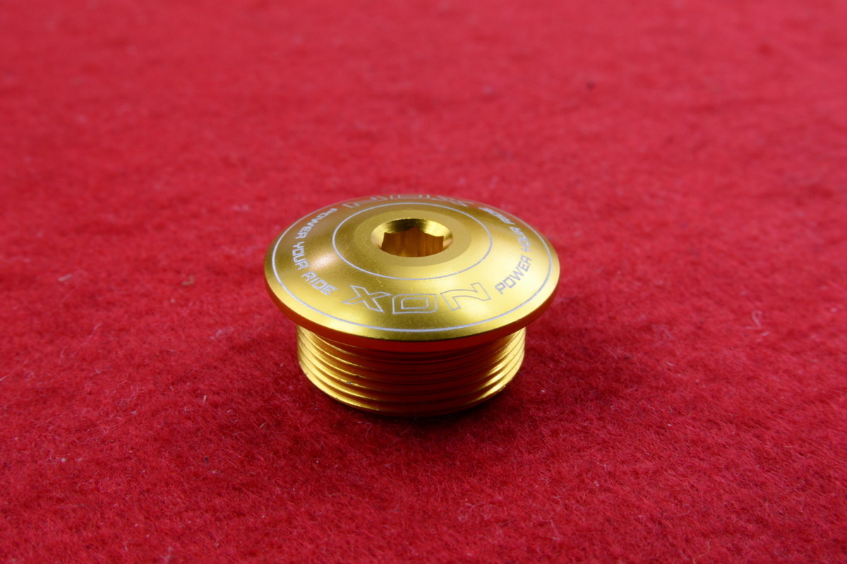 即決★新品★XON◆XSS-52_G★A6061-T6★軽量★CNC加工★シマノ ホローテック2用★クランクボルト★ゆうパケット可★ A4拍卖