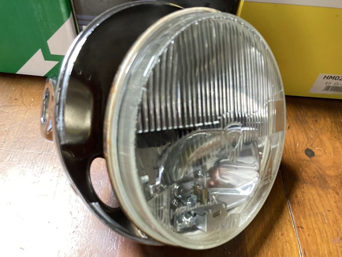 絶版 マーシャル ヘッドライト w反射 ラリー カワサキ ゼファー z1 z2 FX KZ RS CB GB CBX SR GX XJ GS GT MINI TE27 S30 ジムニーシビエ拍卖