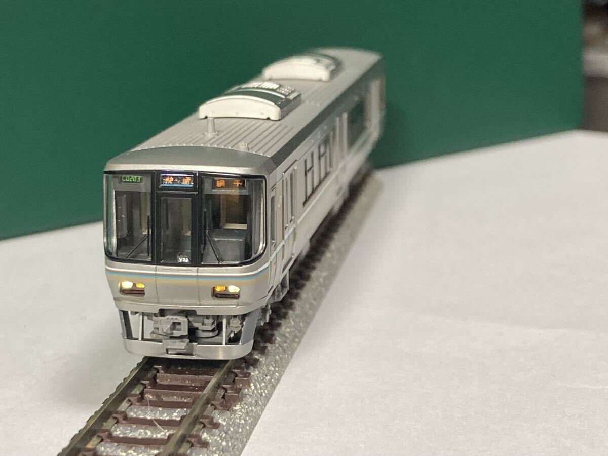 KATO 10-537 クハ222 2037 223系2000番台(1次車)「新快速」 4両セットばらし拍卖