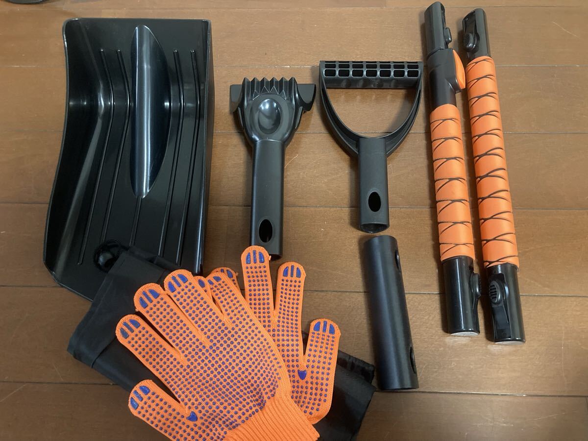 a)スノーブラシ 車 最大140cm 4in1多機能 除雪ブラシ 車用スノーブラシ 伸縮 スノースクレーパー コンパクト 拍卖