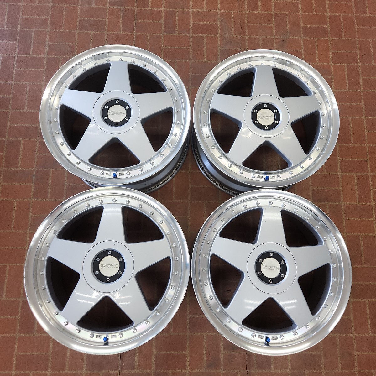 当時物 希少 Weds Farmas DP-V SERIES 17インチ 8J+37 5H-114.3 中古拍卖