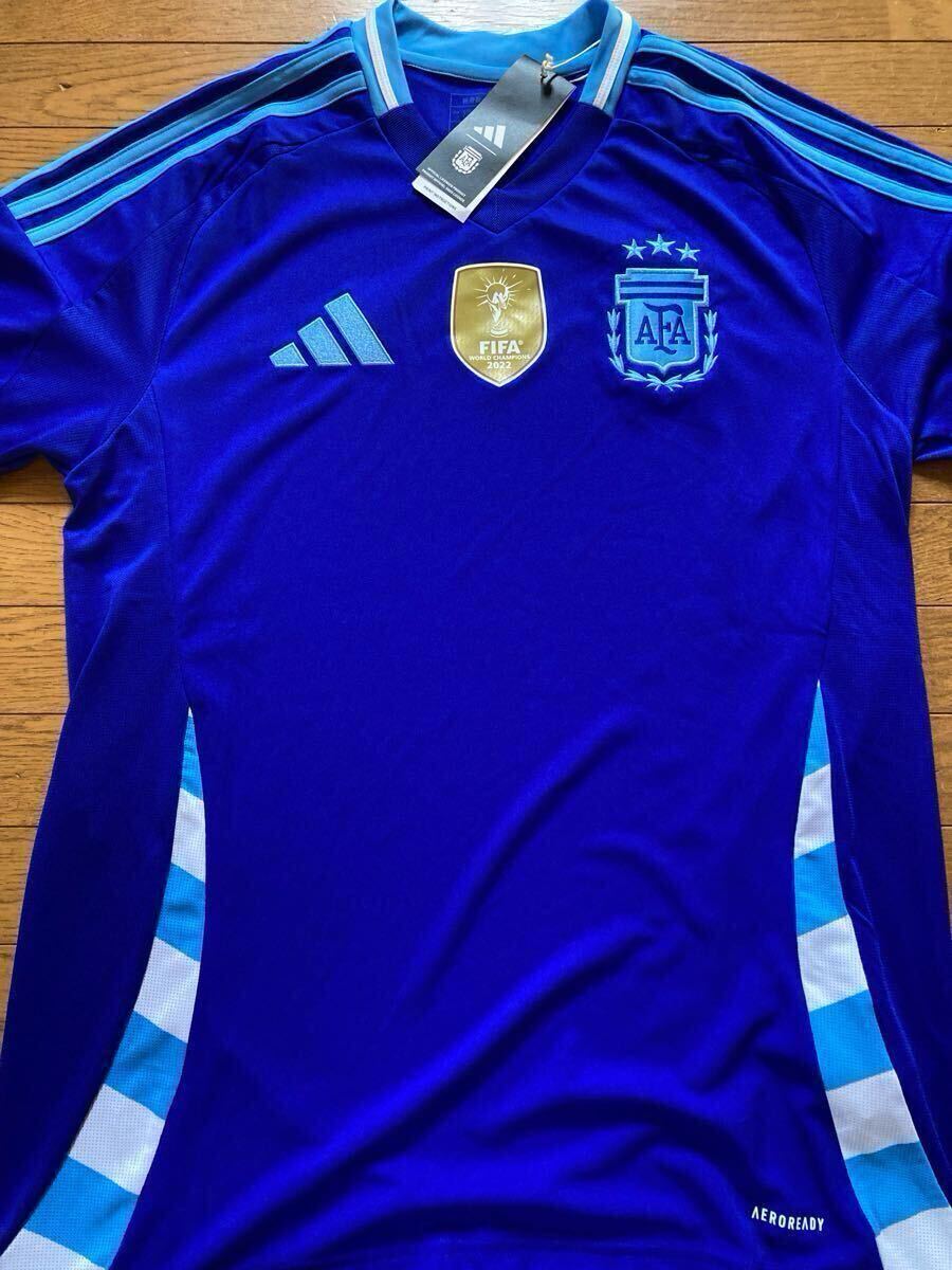 新品 正規品 アディダス アルゼンチン代表 24/25 AWAY レプリカ ユニフォーム Mサイズ IP8413拍卖