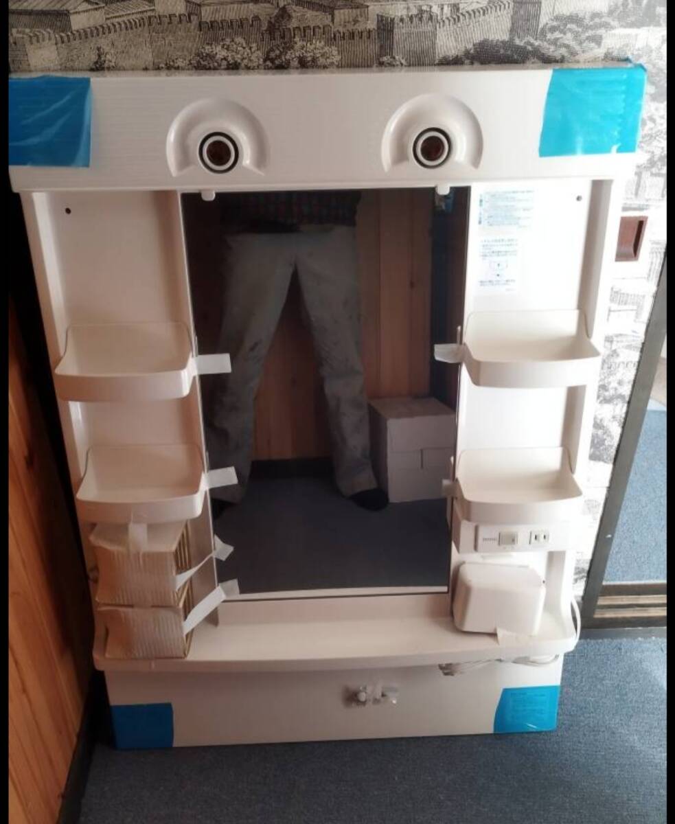 TOTO洗面化粧台 長期間保管品未使用 直接引き取り拍卖