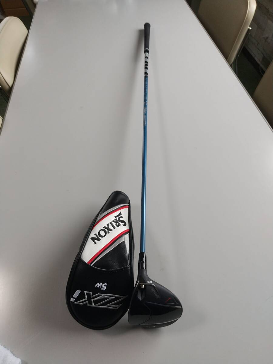 中古美品 ダンロップ SRIXON ZXi 5W 18度 純正シャフト VENTASブルー FLEX-6-s拍卖