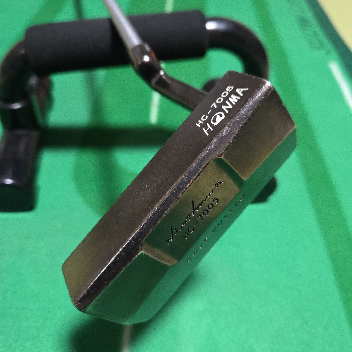 送料無料 ヴィンテージ HONMA HC-7005 CAVE PUTTER 本間 ヒロ ホンマ パター拍卖