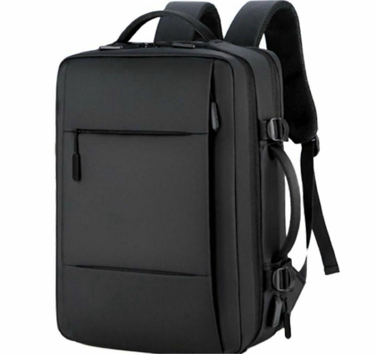 ビジネスバッグ メンズ 大容量 マチ拡張 多機能リュックサック 防水 撥水拍卖