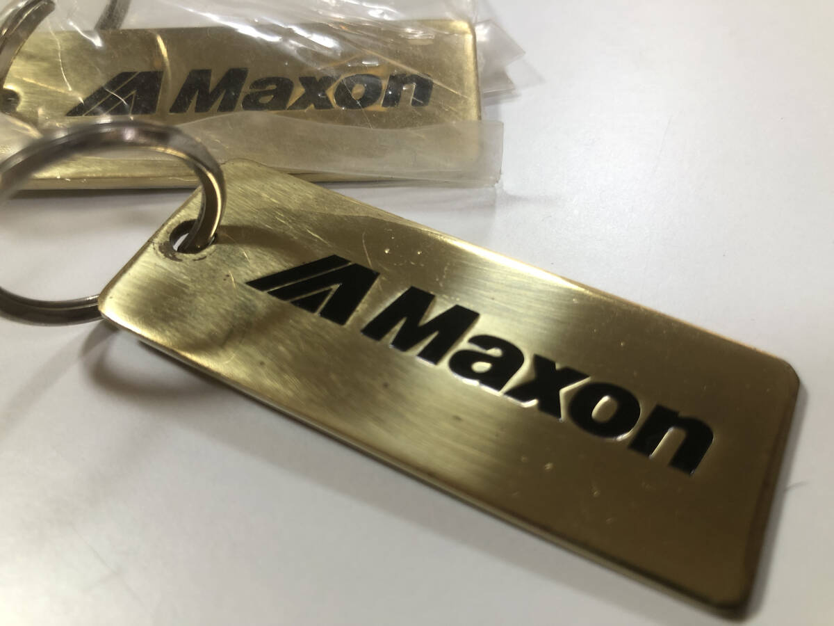 【希少★非売品】Maxon マクソン《キーホルダー》開封済み&未開封 2個セット エフェクターメーカー【当時物 80’s ビンテージ】拍卖
