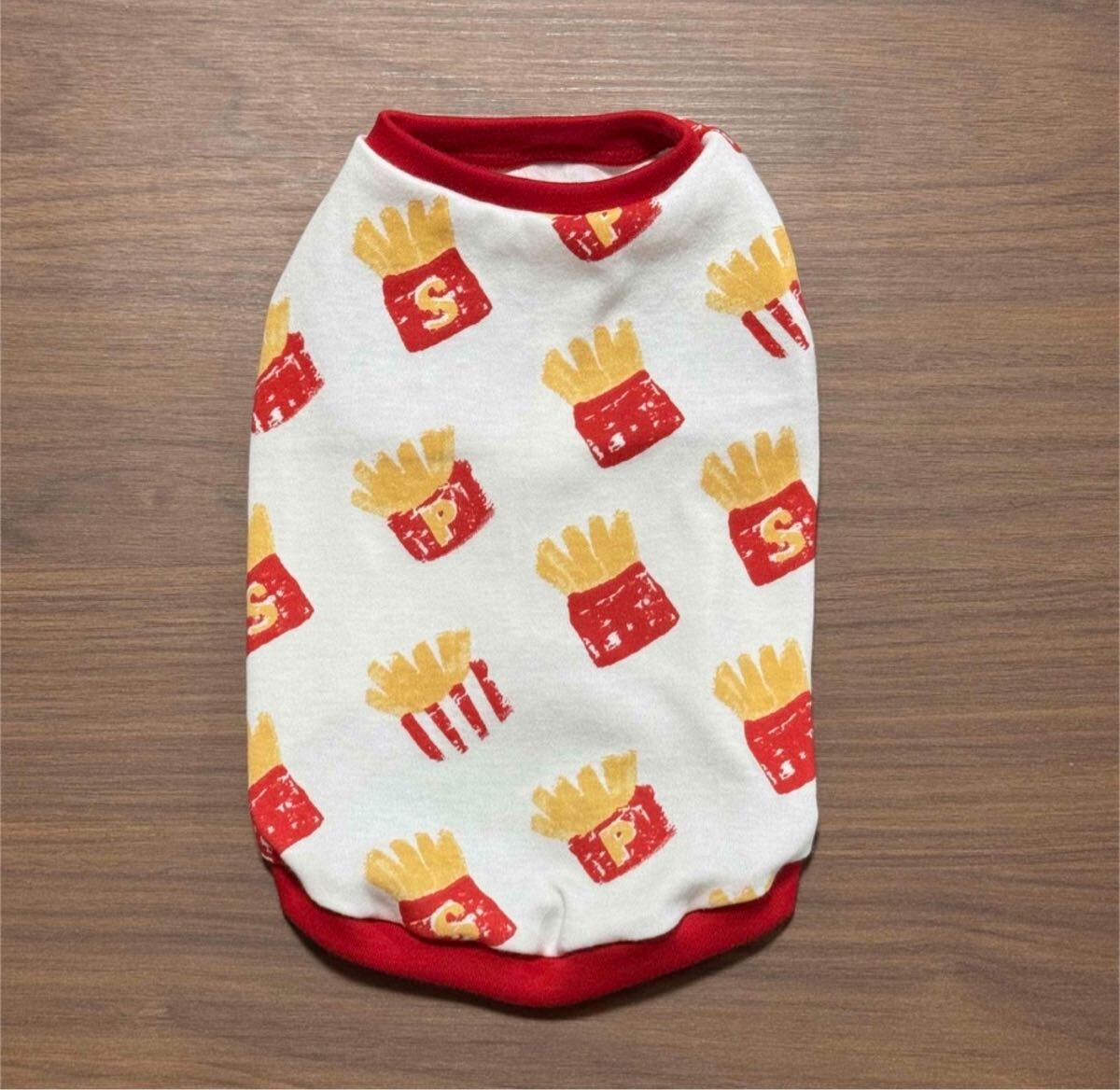 ポテト タンクトップ XSサイズ 犬服 ハンドメイド拍卖