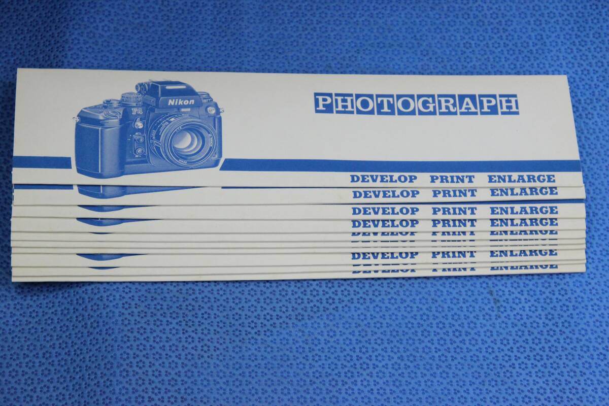 35㎜フィルム用 ネガシート(ネガカバー) 36枚撮り対応 6段 10セット 表紙 Nikon F4拍卖